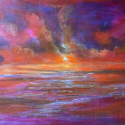 In Honour of a Dear Friend - 30x40 Acrylic on Canvas