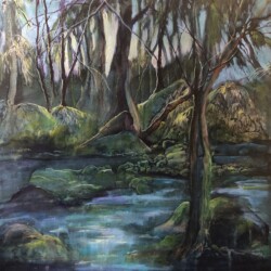 The Forest Sparkles in The Spring